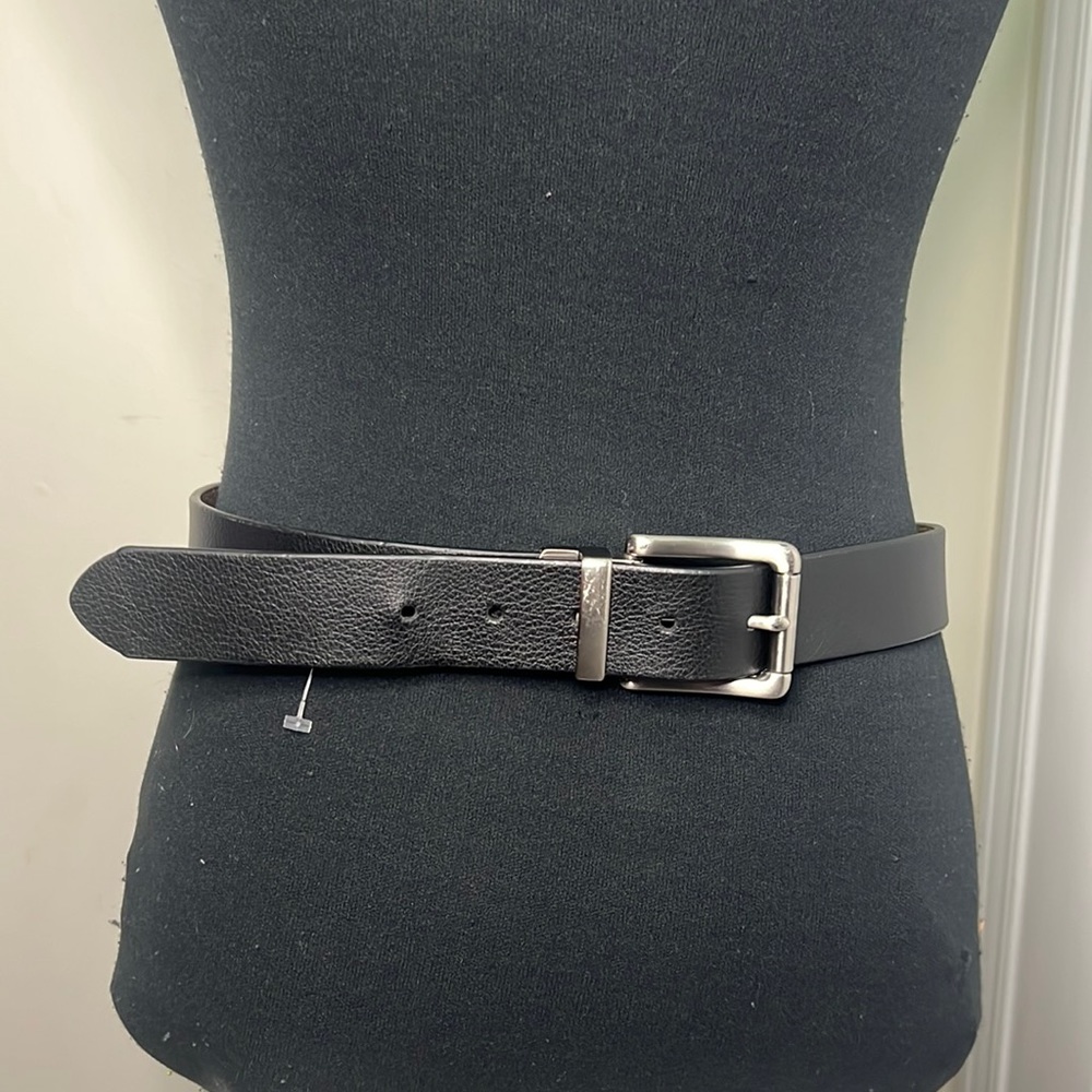 Fossil Men Leather Reversible Belt Size Waist 32